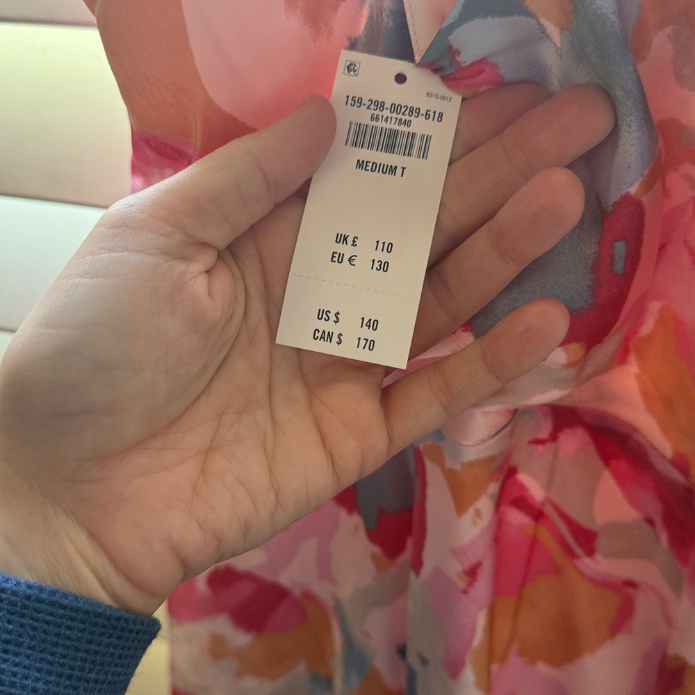 Floral Maxi Dress with Draped Neckline - Picture 4 of 4